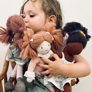 Marty Floral Rag Doll