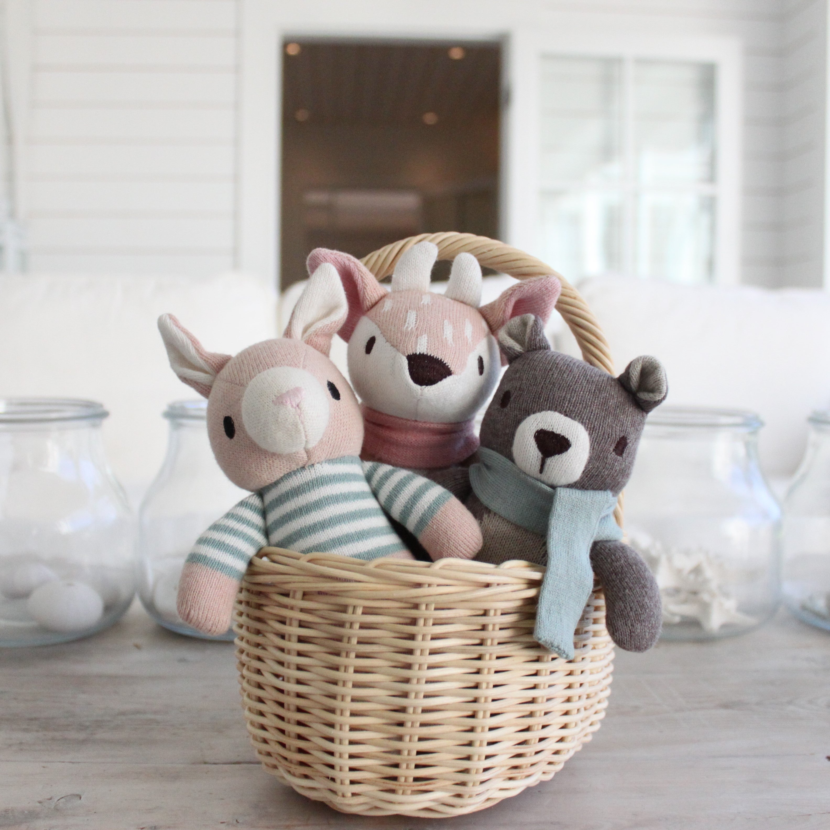 Finbar The Hare Knitted Toy