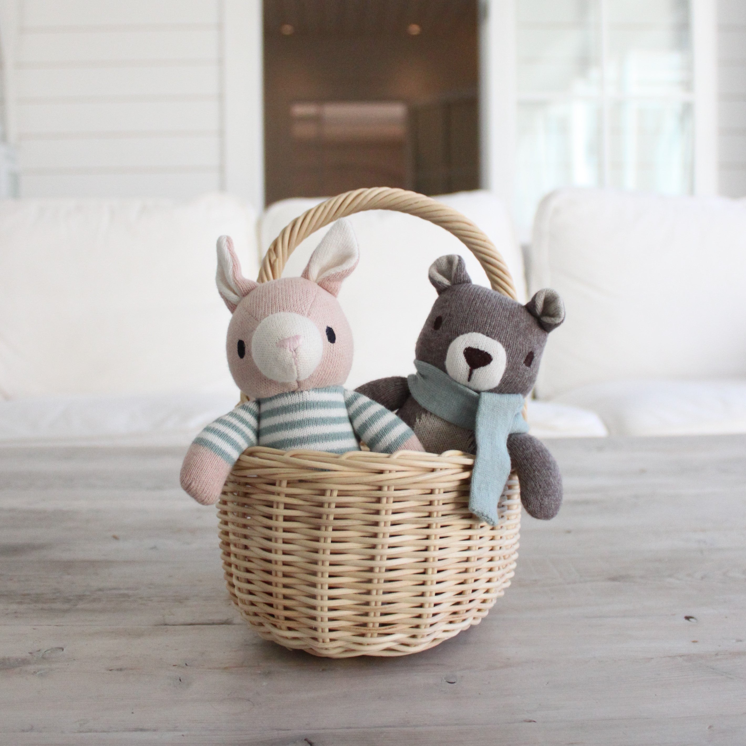 Finbar The Hare Knitted Toy