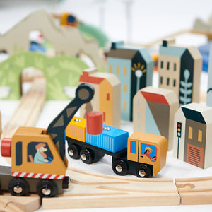Mountain View Train Set