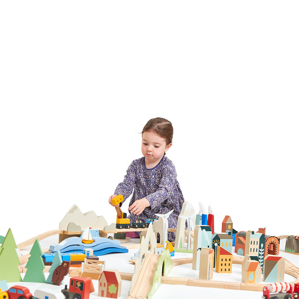 Mountain View Train Set