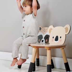 Forest Racoon Chair